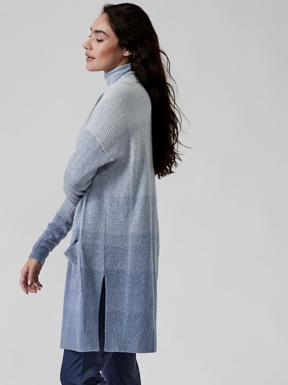 Athleta Ombre Spirit Wool Cashmere Wrap